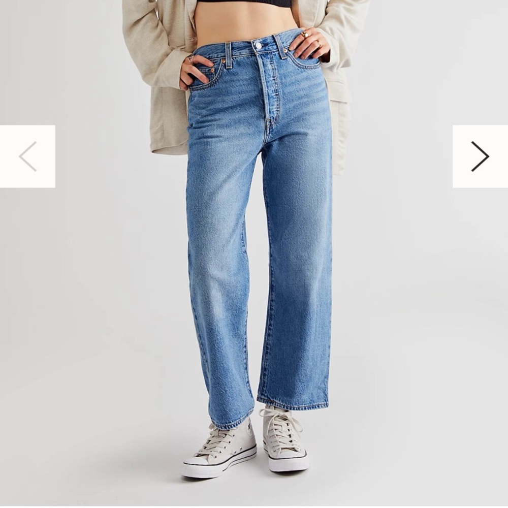 Levi's Ribcage Straight Ankle Jeans